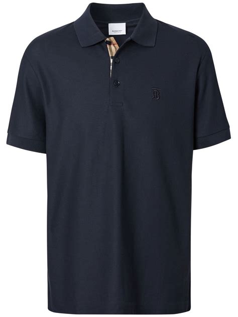 burberry polo rubber logo|Burberry polos on sale.